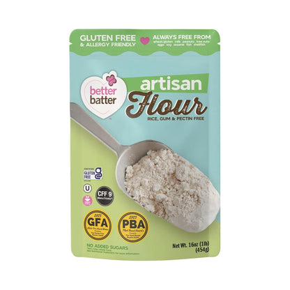 Original Blend Multipurpose Gluten Free Flour 2.5lb – Certified GFCO, Vegan, Kosher, Non-GMO – Top 9 Allergen Free, Award Winning Cup-for-Cup Baking Alternative to Regular Wheat Flour