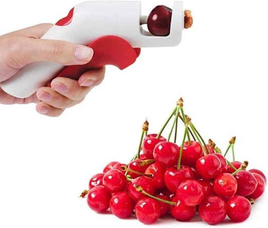 Cherry Pitter,Cherry Olive Core Remover,Handheld Multi‑Function Fruit Corer Pitting Tool,just Need to Insert a Cherry or Olive,and then Pull the to Remove the Core