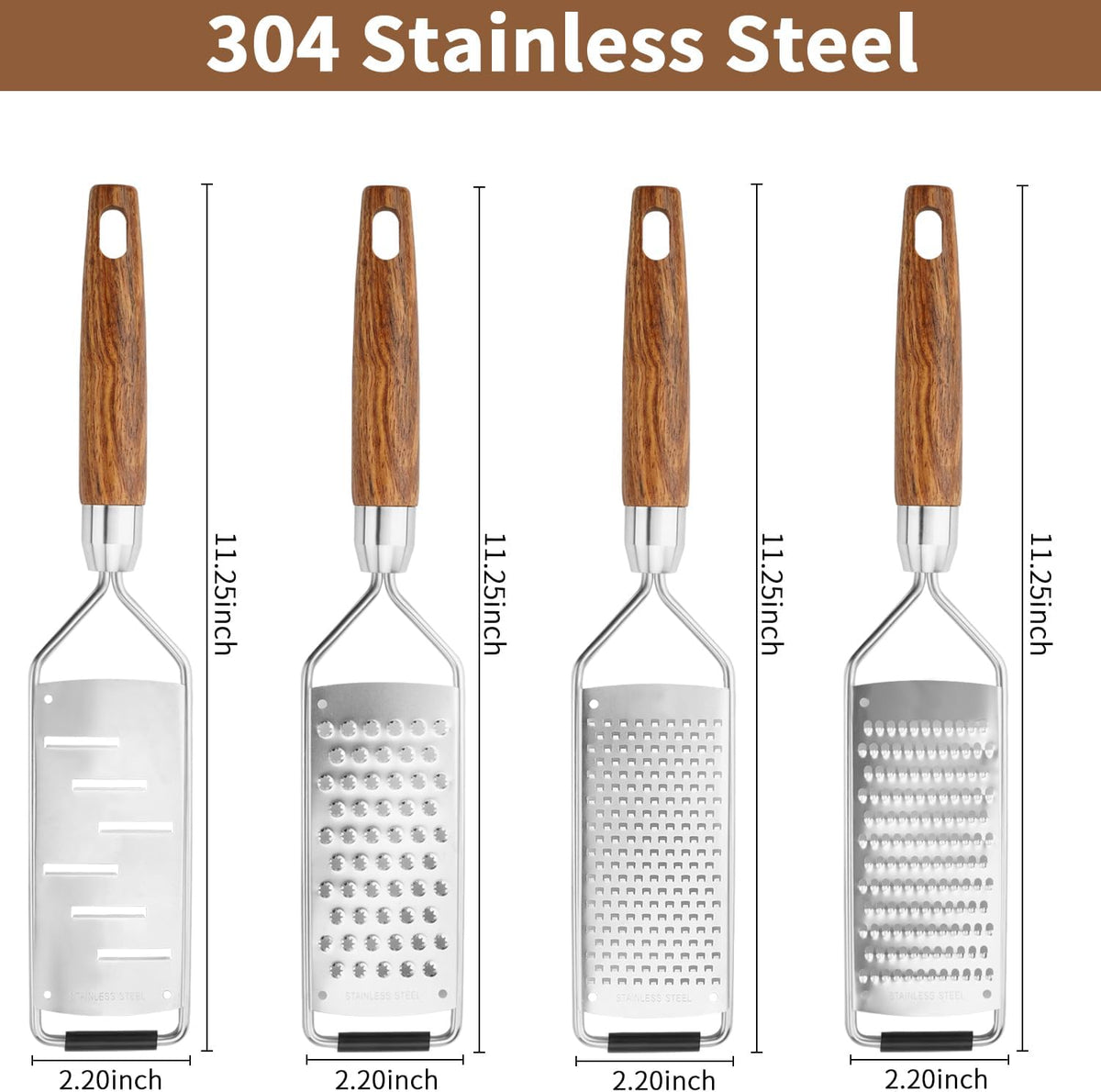 Professional Multi-Purpose Stainless Steel Cheese Grater