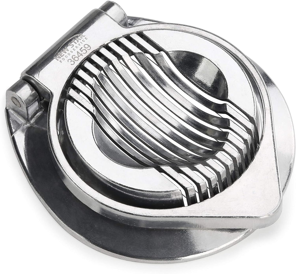 Commercial Grade Aluminum Egg Slicer, Mushroom Slicer with Stainless Steel Wire (Hand Wash Only)
