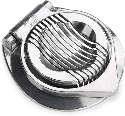 Commercial Grade Aluminum Egg Slicer, Mushroom Slicer with Stainless Steel Wire (Hand Wash Only)