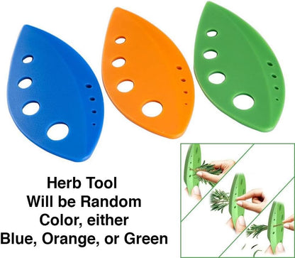 3 Herb Stripper + 2 Citrus Peelers - Kale Tool Rosemary Dill Orange Grapefruit Lemon Slicer Skin Remover Scoring Blade