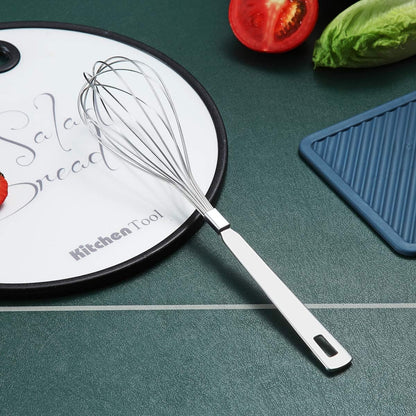 Whisk, Whisks For Cooking, Stainless Steel Balloon Whisk, Sturdy Kitchen Wire Whisk Set for Cooking, Baking, Blending, Whisking, Beating, Stirring, Dishwasher Safe, Easy to Clean