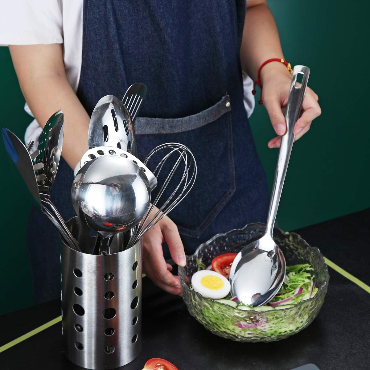 Whisk, Whisks For Cooking, Stainless Steel Balloon Whisk, Sturdy Kitchen Wire Whisk Set for Cooking, Baking, Blending, Whisking, Beating, Stirring, Dishwasher Safe, Easy to Clean