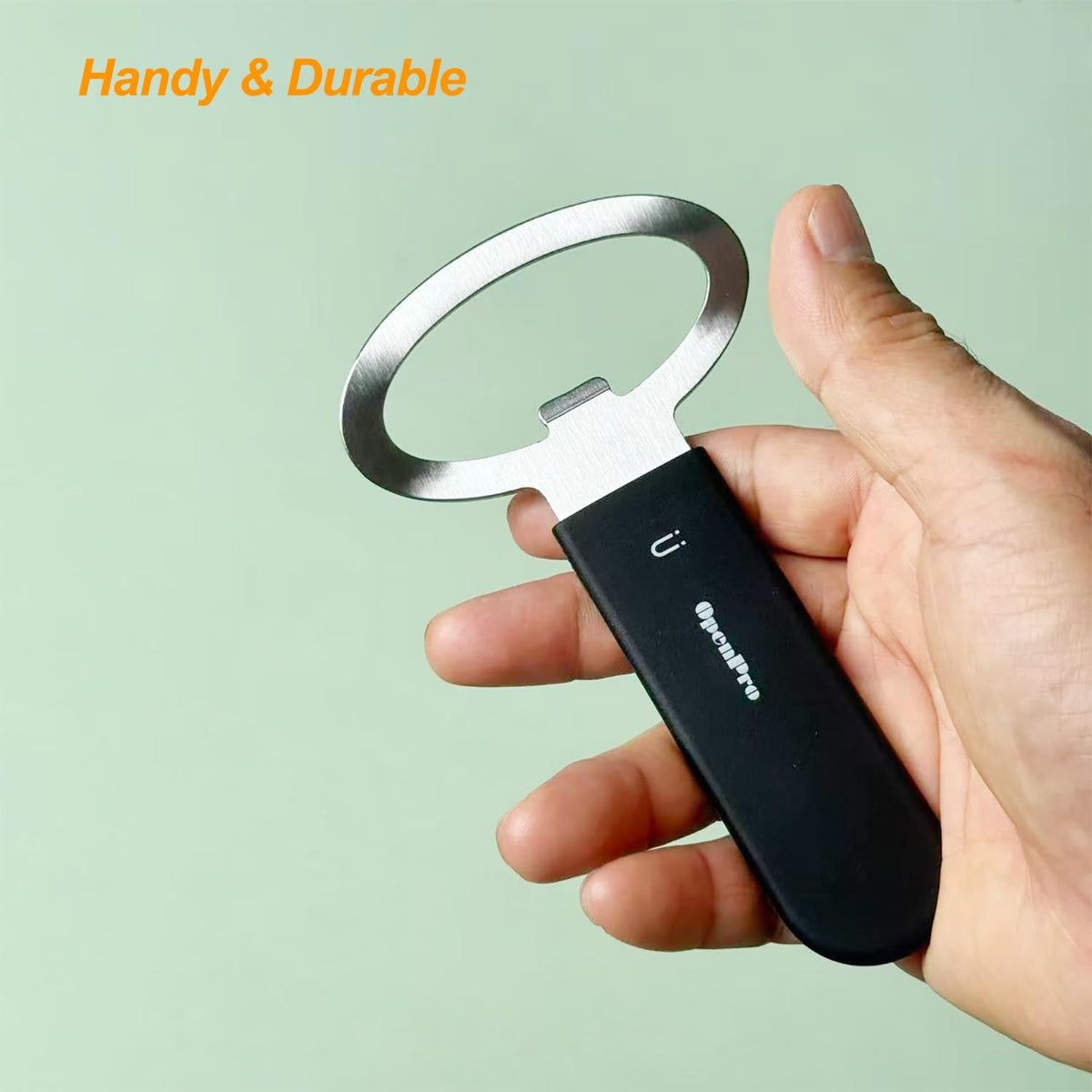 Magnetic Jar Opener Gripper, Jar Openers Top Rated For Seniors Weak Hands, Bottle Opener Built-In, 2-IN-1 Jar & Bottle Opener x 1, Black, Rubber Jar Openers Gripper x 4