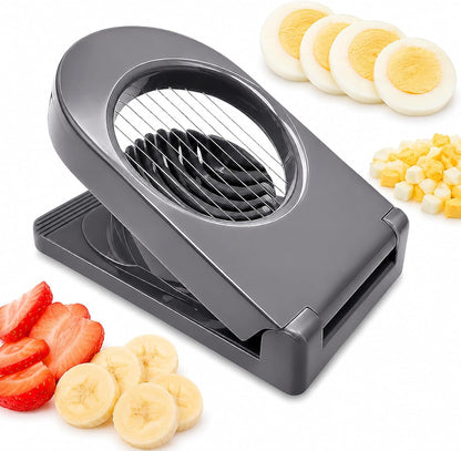 FANTEXY Egg Slicer for Hard Boiled Eggs with Stainless Steel Wires
