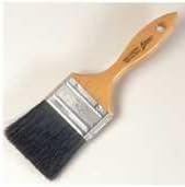 Pastry Brush, 1.5-Inch Wide Head with Natural White Boar Bristles, Stainless Steel Ferrule & Wood Handle