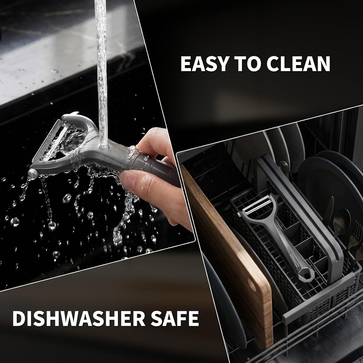 Potato Peeler, Blade Replaceable Aluminum Alloy Vegetable Peeler