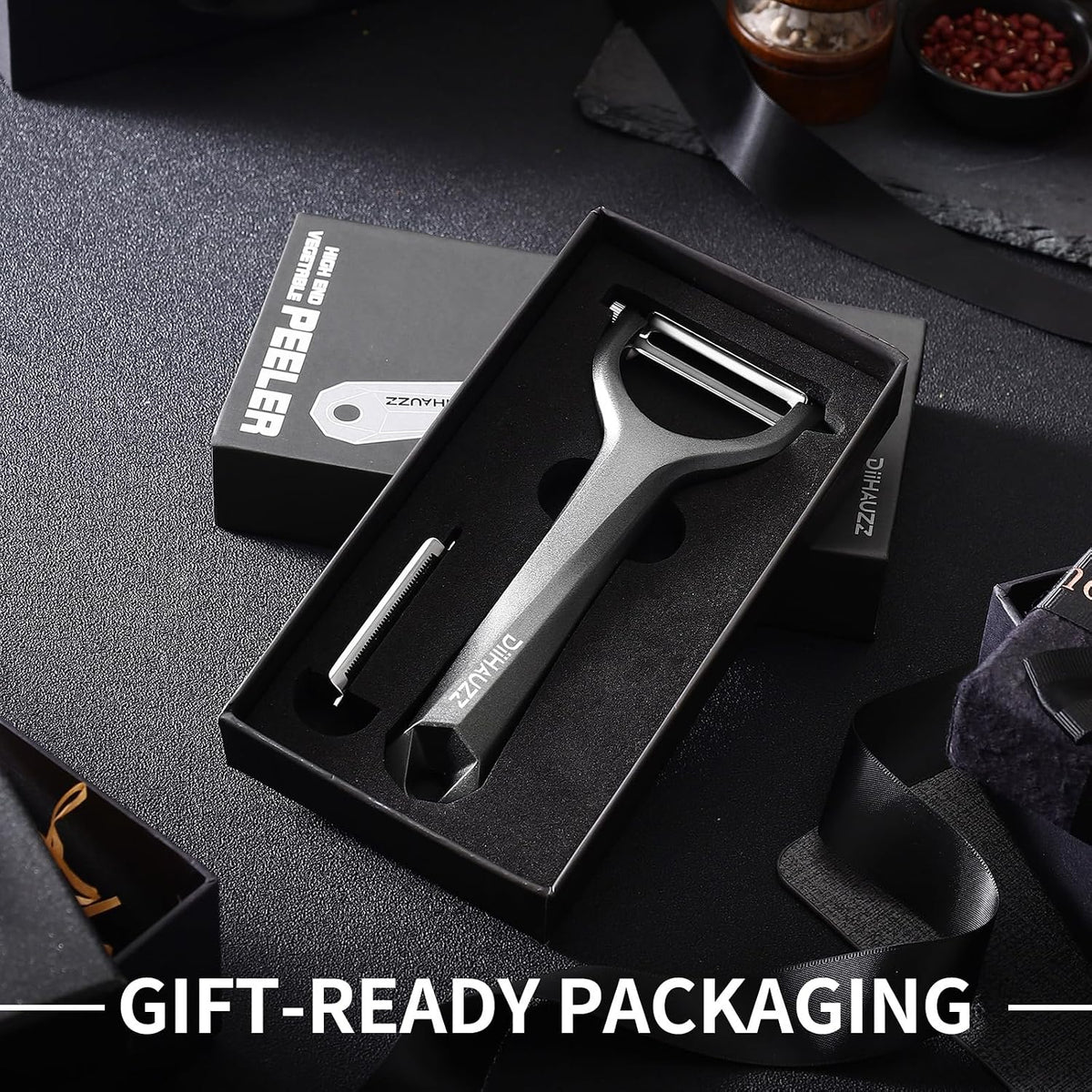 Potato Peeler, Blade Replaceable Aluminum Alloy Vegetable Peeler