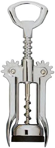 Wing Corkscrew, Auger Worm, Chrome Plated