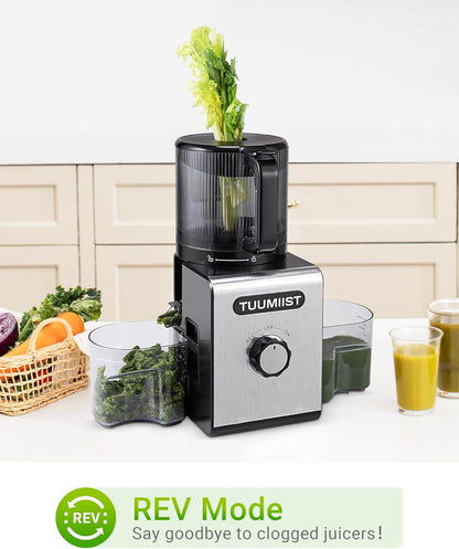 TUUMIIST 3-in-1 Juicer Machines, Makes Juice & Sorbet & Nut Milk