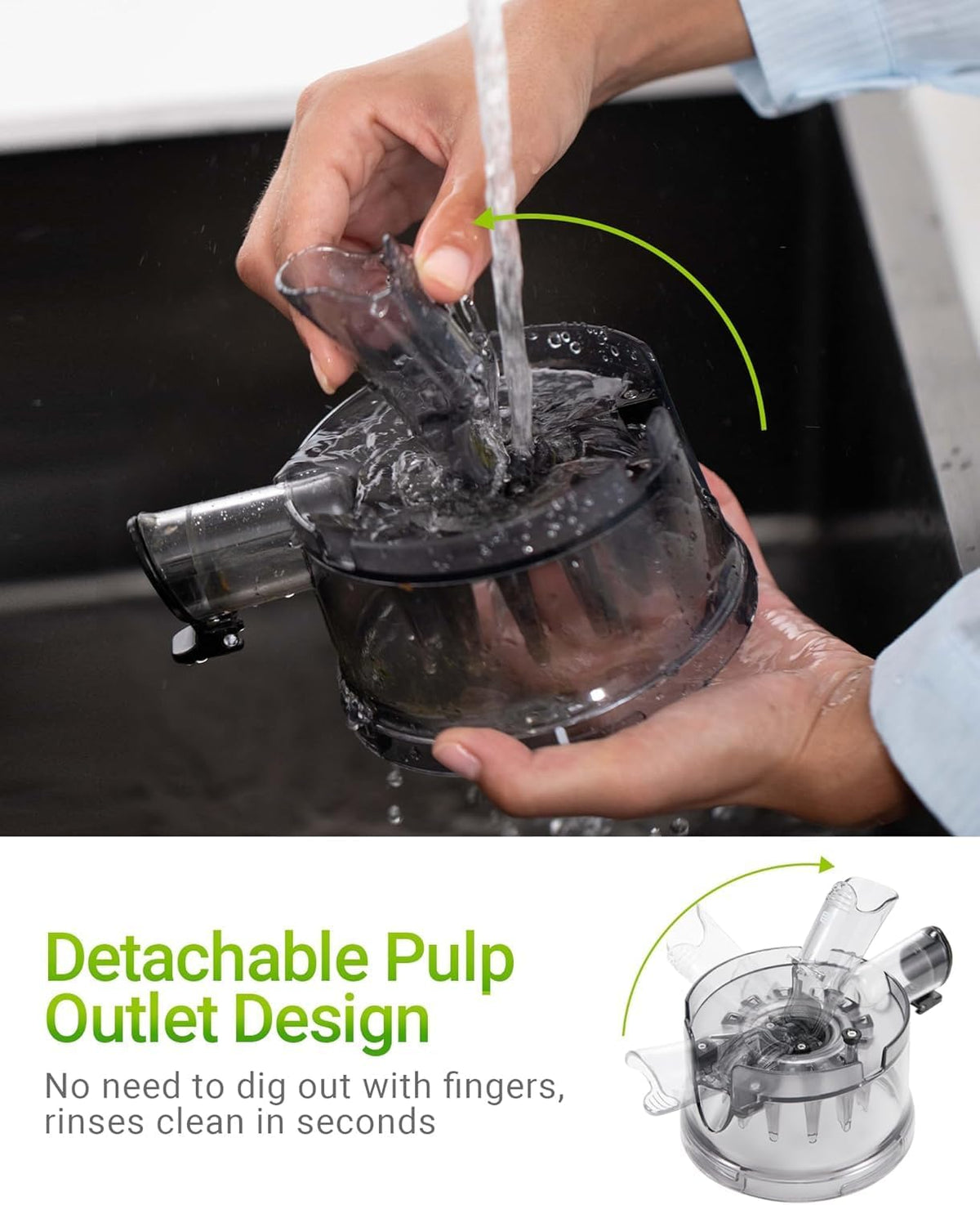 TUUMIIST 3-in-1 Juicer Machines, Makes Juice & Sorbet & Nut Milk