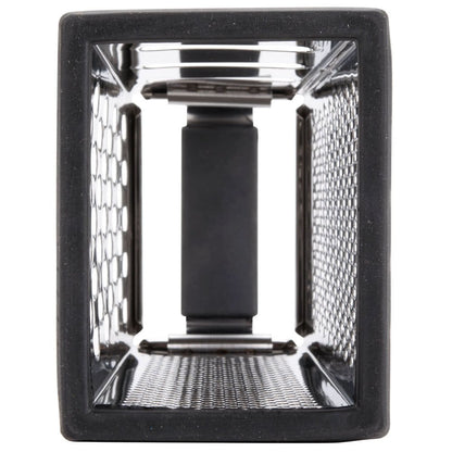 SG205BH, Cash & Carry Back Of The House Box Grater, Large 9" Size, 4-Sided Tapered Design, Anti-Slip Base, Dishwasher Safe, Stainless Steel, Ideal for Shredding Veggies and Grating Cheese