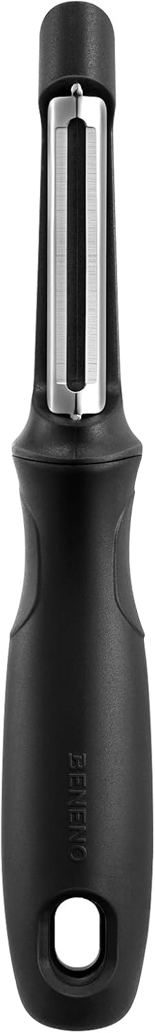 Swivel Vegetable Peeler, Premium Smooth Peeling Potato Peeler, Black