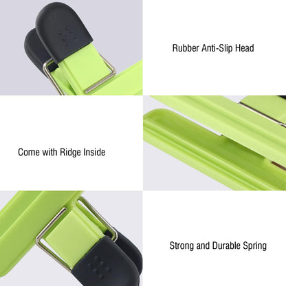 Bag Clips, Kitchen Food Clips for Refrigerator Food Storage Packages, Snack Bags, Photos for Home, Office, School and More