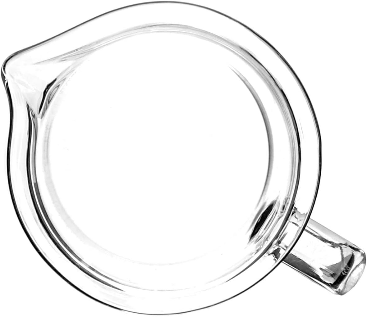 500ml Beaker Mug with Handle, Borosilicate Glass Measuring Cup