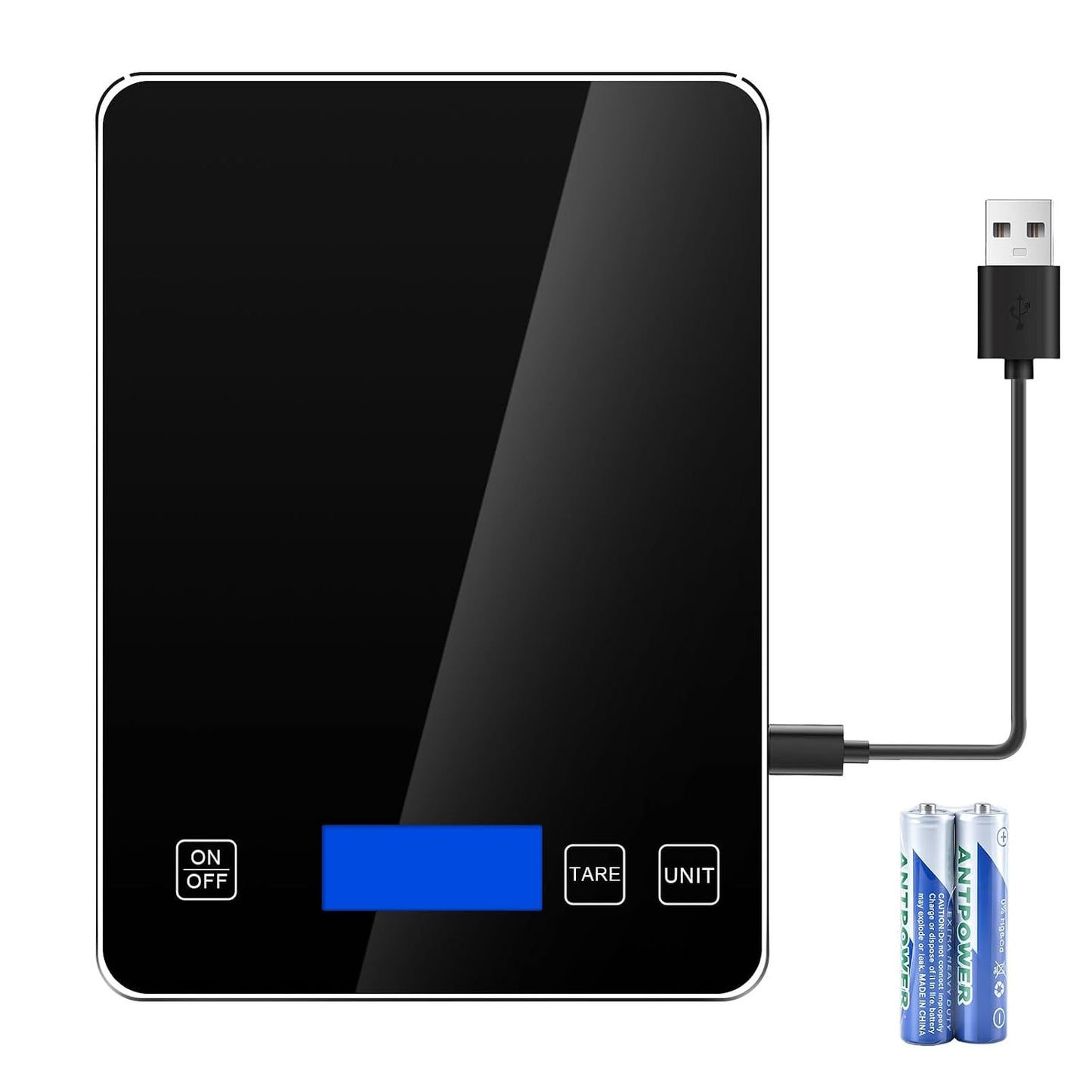 33lb Digital Kitchen Food Scale | Food Scales for Kitchen Weight Grams and Ounces Pounds/Ounces/Grams be Freely Changed for Daily Use Home Baking