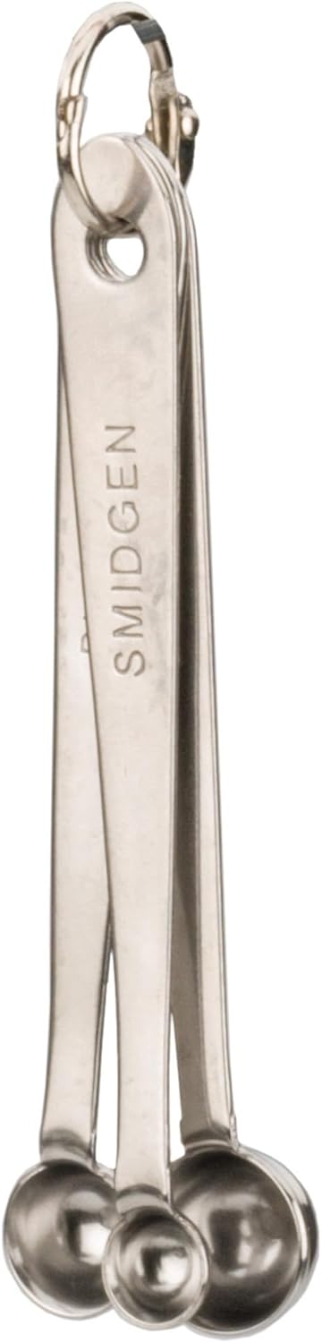 Endurance Kitchen Collection Measuring Tools, Dishwasher Safe, Smidgen, 3 Piece, Stainless Steel
