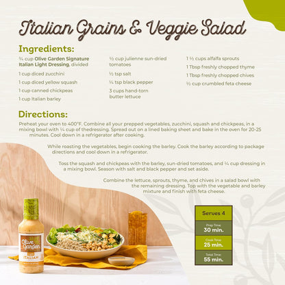 Signature Italian Dressing, 16 fl. oz.