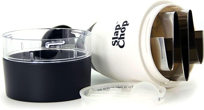 Original Slicer with Stainless Steel Blades & Cheese Graty | Manual Food Chopper & Twist Grater for Cheese, Vegetables, Salad Toppings, & More | Lightweight & Easy to Clean