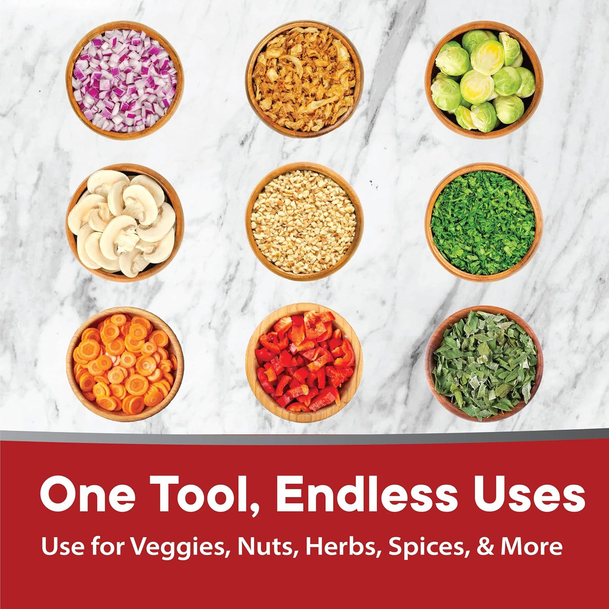 Original Slicer with Stainless Steel Blades & Cheese Graty | Manual Food Chopper & Twist Grater for Cheese, Vegetables, Salad Toppings, & More | Lightweight & Easy to Clean