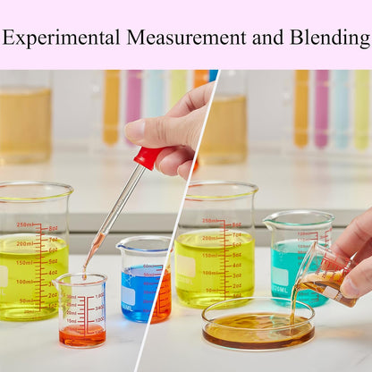 High Borosilicate Glass Measuring Cup-V-Shaped Spout,120ml(4OZ) Glass Measuring Beaker for Kitchen or Restaurant, Easy to Read(Pack of 2)