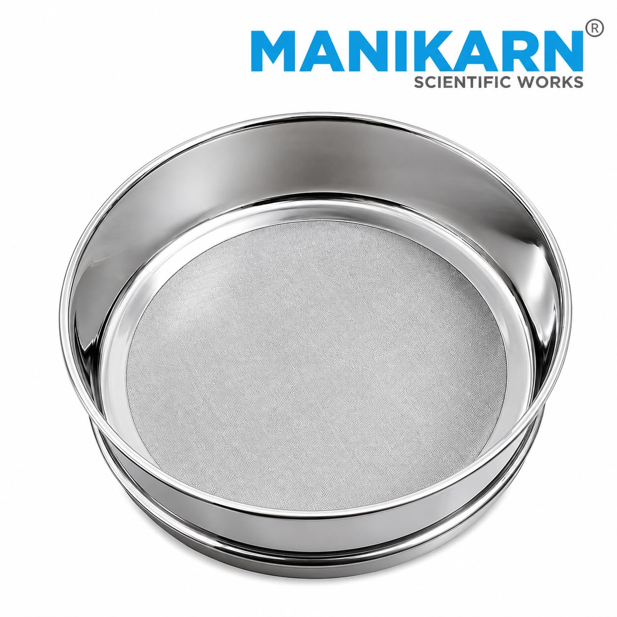 Test Sieve 8 Inch (200mm) – 250 Micron Mesh, ASTM No. 60 – Grade 304 Stainless Steel Frame & Mesh – Laboratory Sieve for Soil, Sand, and Particle Size Analysis