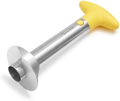 Pineapple Corer and Slicer, Yellow