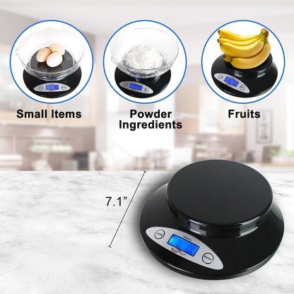 Electronic Kitchen Scale - 2810-2KG black