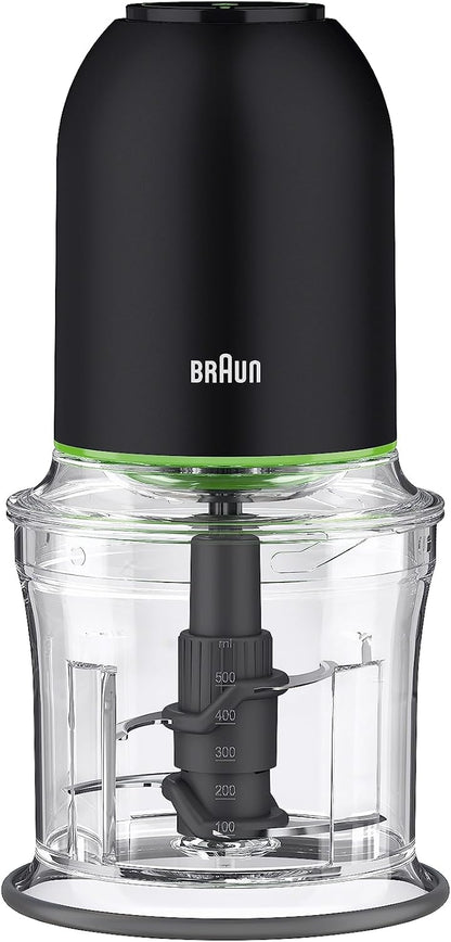 EasyPrep™ Mini Food Processor, 4 cup, Two Speed Pulse, QuadBlade | #1 Hand Blender Brand, Chop, Mince, Puree, Crush, One Hand Control, Removable Blades