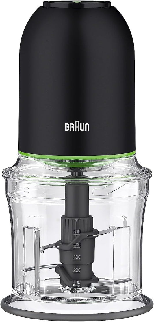 EasyPrep™ Mini Food Processor, 4 cup, Two Speed Pulse, QuadBlade | #1 Hand Blender Brand, Chop, Mince, Puree, Crush, One Hand Control, Removable Blades