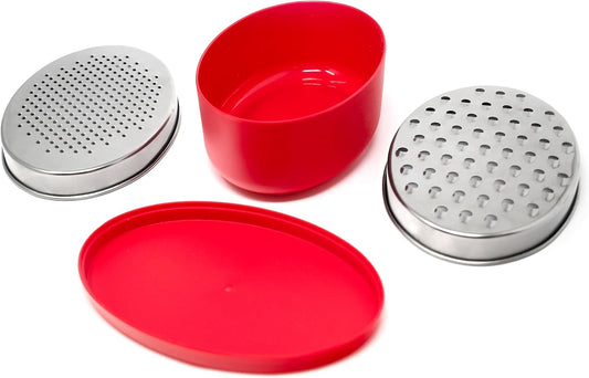 Oval Grater, 4 Piece Set