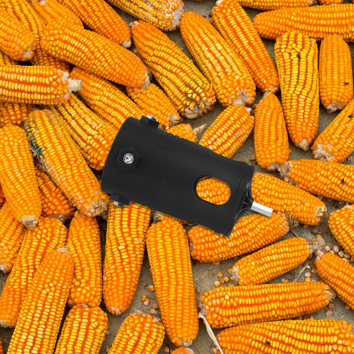 Automatic Corn Peeler Stripper Portable Small Household Corn Sheller Thresher Tool for Fast Kernel Removal and Cob Separation in Kitchen Use