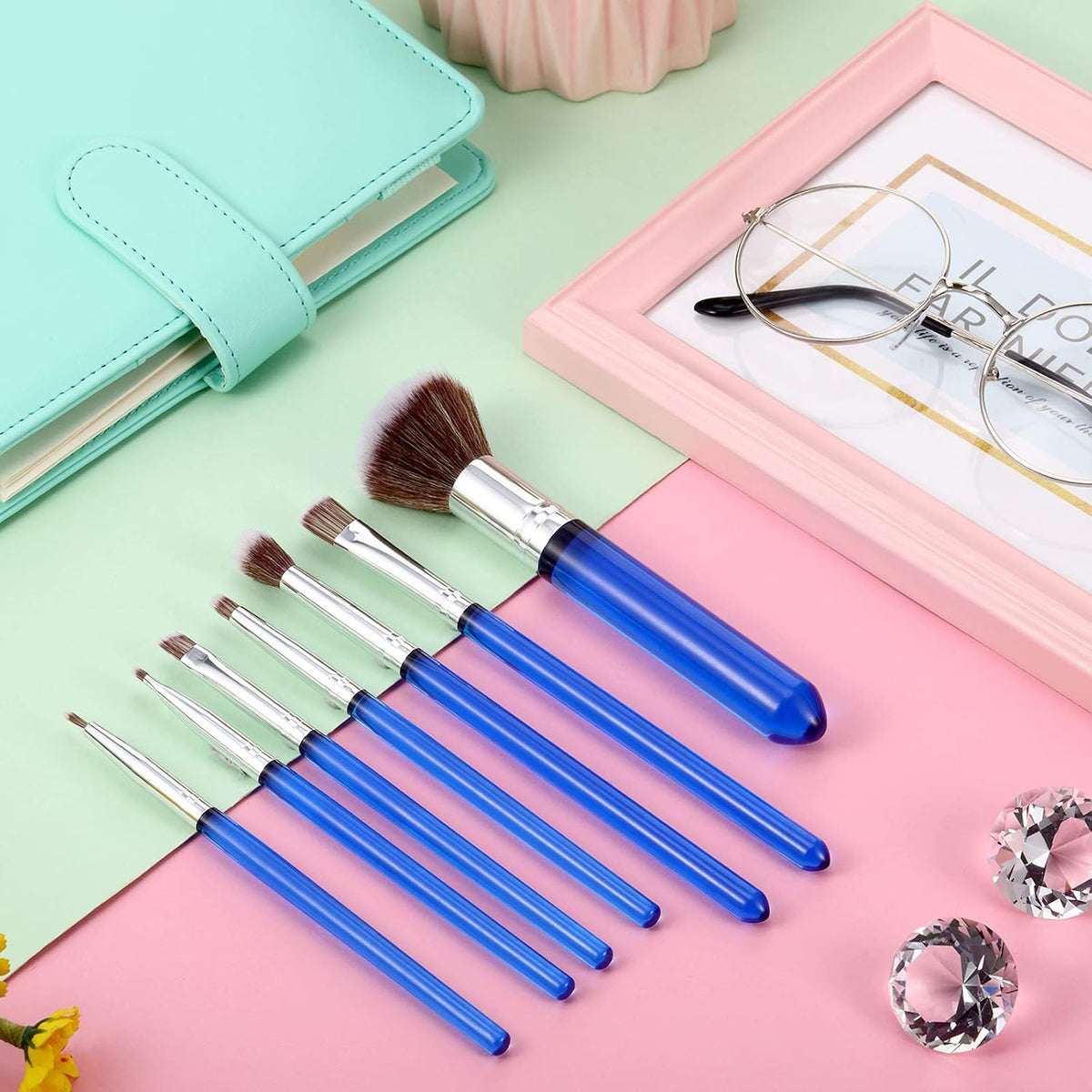 10 Pcs Food Safe Paint Brushes Fondant Tools Cake Painting, Purple