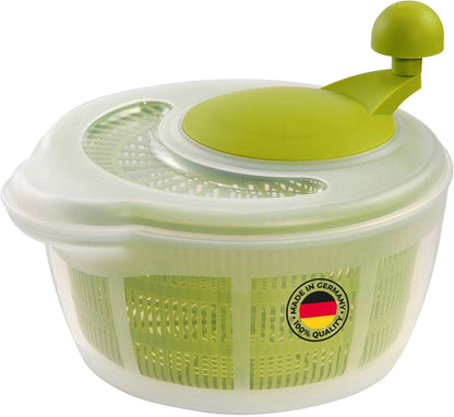 Germany Vegetable and Salad Spinner with Pouring Spout (Red/Clear)