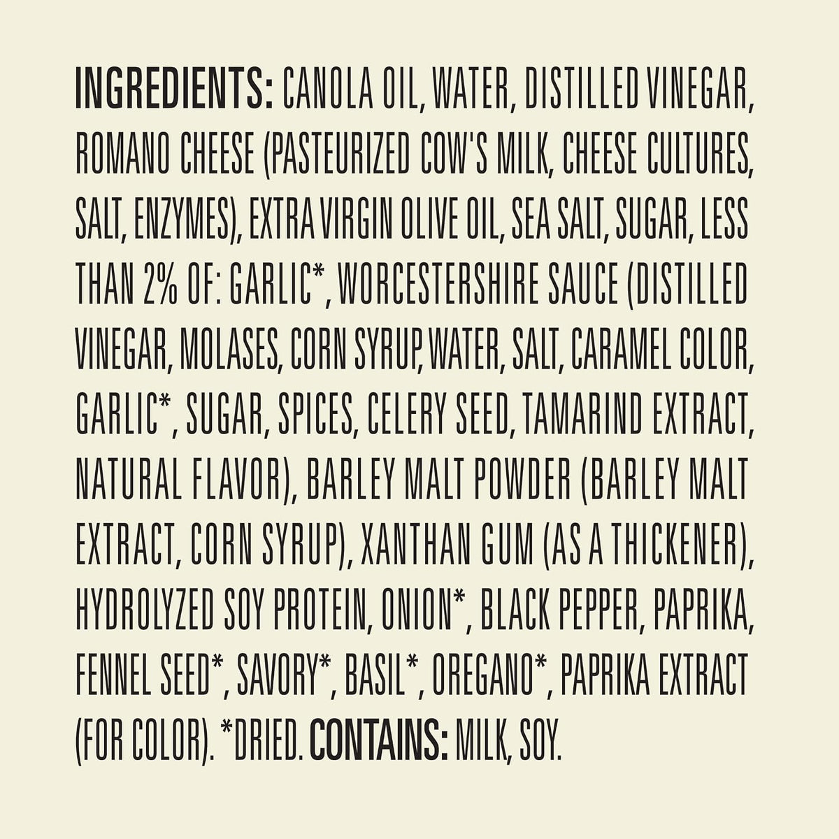 Caesar Salad Dressing, 16-oz. (Pack of 6)