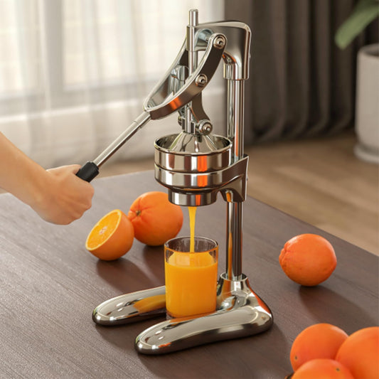 Stainless Steel Manual Juicer Commercial Hand Press Citrus Juicer Machine Fruit Squeezer Pomegranate Orange & Lemon Squeezer for Home Restaurant
