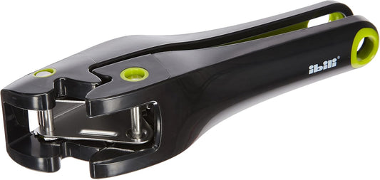 Easycook Gralic Press, Stainless Steel, Silver/Black/Green, 19 x 4 x 6 cm