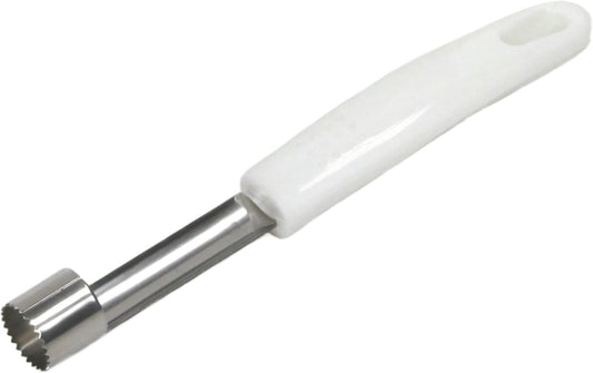 Select Stainless Steel Apple and Vegetable Corer, 8 inches in length, White
