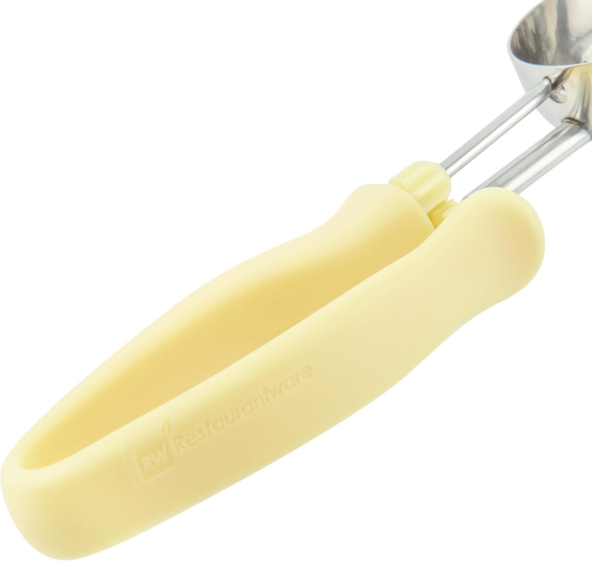 Ice Cream Scoop 1 Case 1.4 oz Stainless Steel Portioner Commercial Kitchen Tool Comfortable Grip Dishwasher-Safe Ambidextrous Handle