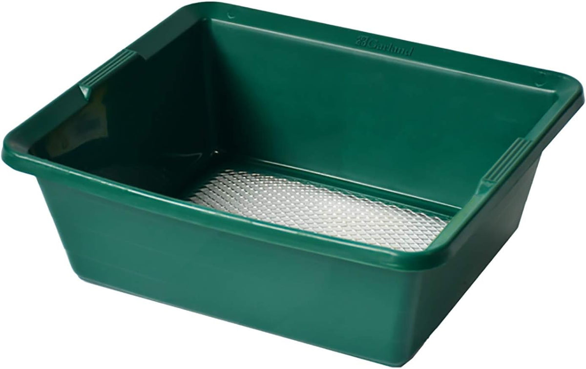 Mesh Garden Sieve, Fine Galvanized Screen for Efficient Soil Sifting and Planting Preparation, 14.25”x12.75”x5.5” (Standard)