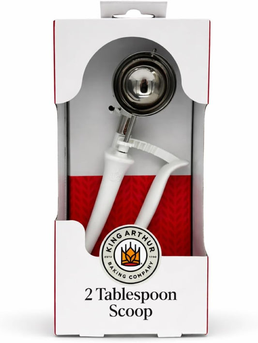 Baking Company 2-Tablespoon Cookie Scoop Dough Portions for Large Drop Cookies, Biscuits, Pancakes, and Whoopie Pies