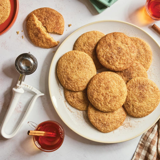 Baking Company 2-Tablespoon Cookie Scoop Dough Portions for Large Drop Cookies, Biscuits, Pancakes, and Whoopie Pies