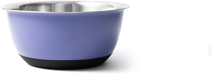 Fox Run Large Stainless Steel Mixing Bowl, 6.25-Quart, 11.75 x 5.5 inches, Metallic