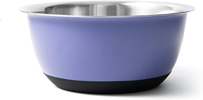 Fox Run Large Stainless Steel Mixing Bowl, 6.25-Quart, 11.75 x 5.5 inches, Metallic