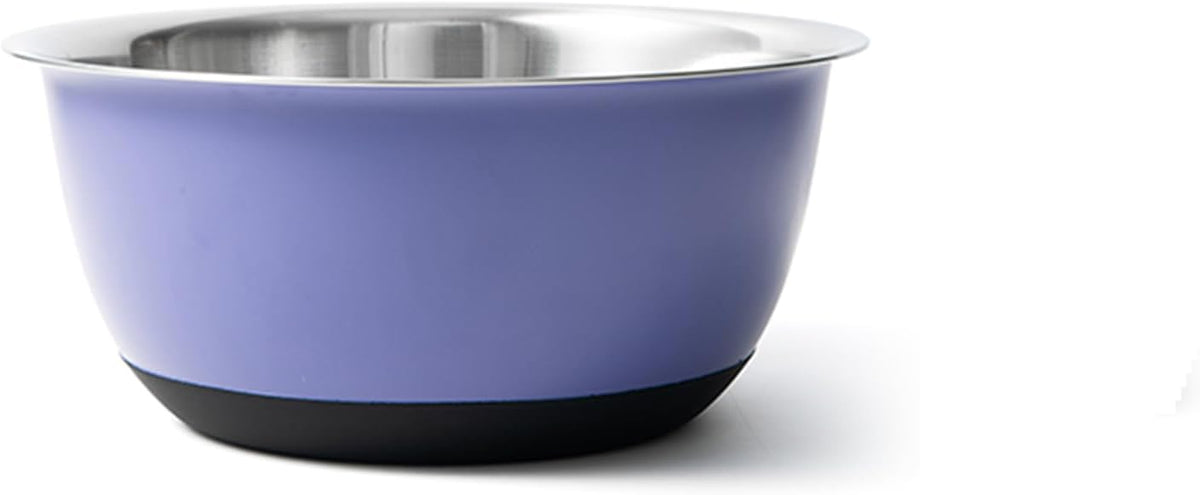 Fox Run Large Stainless Steel Mixing Bowl, 6.25-Quart, 11.75 x 5.5 inches, Metallic