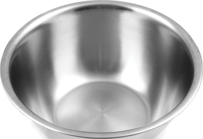 Fox Run Large Stainless Steel Mixing Bowl, 6.25-Quart, 11.75 x 5.5 inches, Metallic
