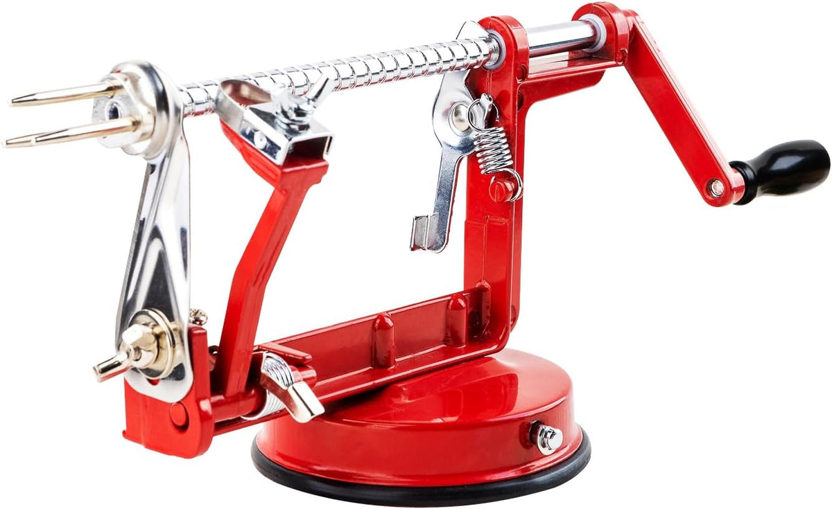 Apple peeler and corer with Powerful Suction base Apple peeler slicer corer with stainless steel blades for pears potato peelers