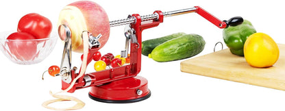 Apple peeler and corer with Powerful Suction base Apple peeler slicer corer with stainless steel blades for pears potato peelers