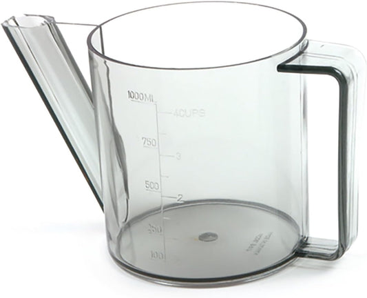 New 3 Cup Gravy Fat Separator Meat Juice Measurer Holds 4 Cups / 1 Liter